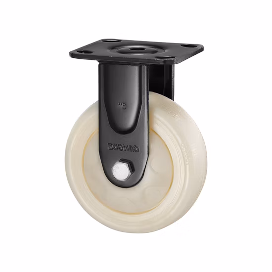 Hot Sale Trolley Cart Wheels Industrial Roller Heavy Duty Swivel Workbench Caster Wheels Central Locking Castor Wheel