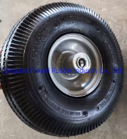 4.10/3.50-4 Pneumatic Wheelbarrow Wheel for Wheelbarrow, Hand Trolley, Tool Cart